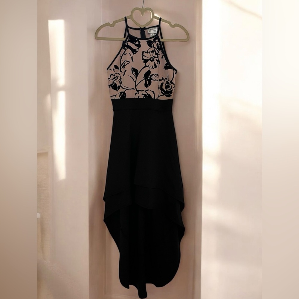 Sweet Storm Elegant Black and Pink Top